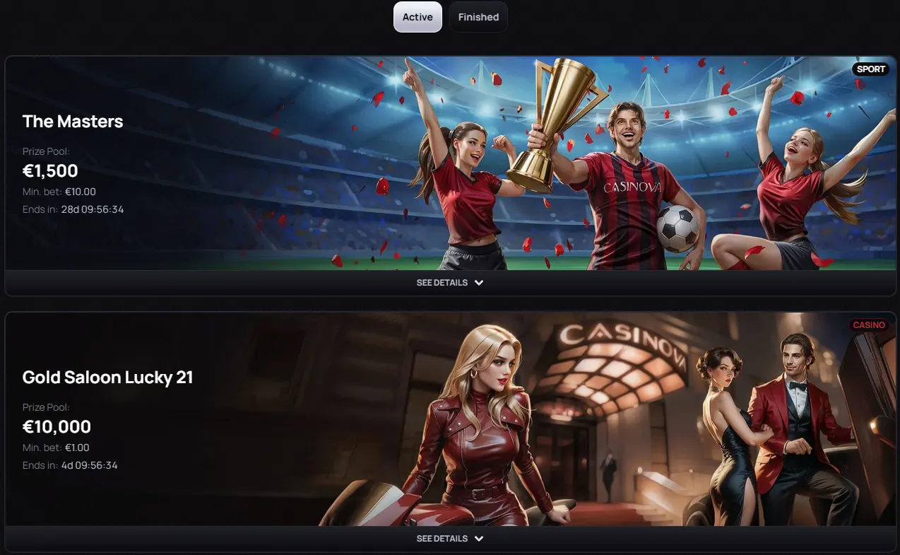 Connexion à Casinova Casino Connexion à Casinova Casino