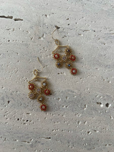 Boucles kaby rouge