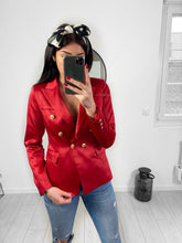 Load image into Gallery viewer, blazer amour rouge
